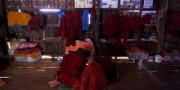 Shwe Yan Pyay monastery in Nyaung Shwe (Inle lake), Myanmar, 2014